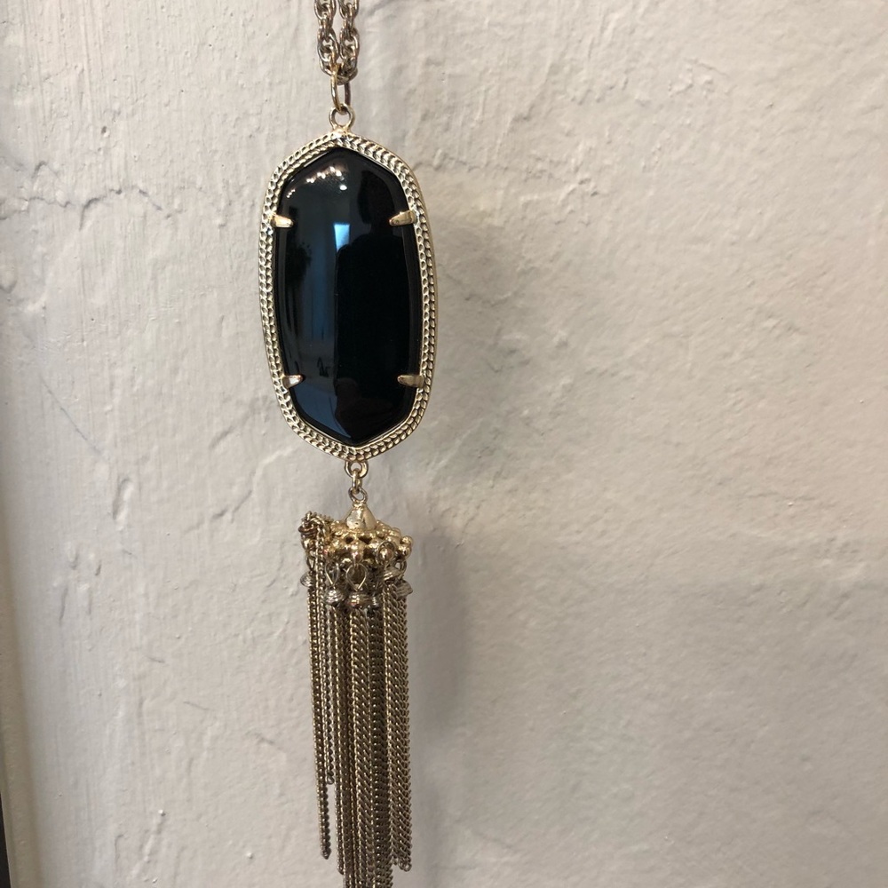 Kendra Scott Rayne Necklace in Black